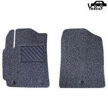 예스카 운전석 조수석 확장형 코일매트 카매트 발판, 아이오닉(16년~) - 1열, 현대자동차