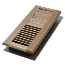 Decor Grates WML410-N 10.2cm x 25.4cm 목재 바닥 표시기 천연 단풍나무 420959, Maple
