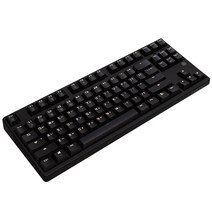 씽크웨이 CROAD 체리미엄 PBT 텐키리스 LED 게이밍 키보드 청축 C710, 혼합 색상