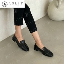 [KT알파쇼핑][애슬릿] 스퀘어 심플 데일리 여성 로퍼 2cm