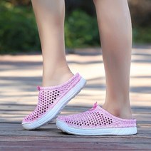 비치 스포츠 여성을위한 여성 여름 샌들 남성 슬립 온 신발 슬리퍼 여성 남성 Crocks Mules