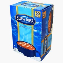 스위스미스 마시멜로우 핫 코코아믹스 28g x 60포 핫초코 (손소독젤증정), 28gx60포