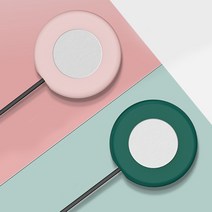 엔템 티코스터 온열 책상컵홀더 크리스마스 컵받침대 종이컵받침, USB컵워머(그린)