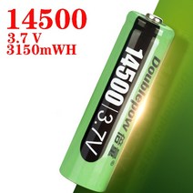 전기 자전거 배터리 14500 충전식 리튬 배터리 3.7V 번호 5 3150MWH 충전식 배터리 전동 칫솔 배터리