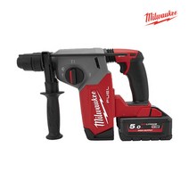본체+배터리2개+충전기+케이스 포함/밀워키 M18 FHX-802X SDS-Plus 충전 로터리 해머 전동드릴, 단품없음