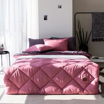 마이크로화이바 진드기방지 알러지케어 사계절 차렵이불 세트