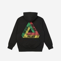 팔라스 스월 트라이퍼그 후드 블랙 - 22FW Palace Swirl Tri-Ferg Hood Black 22FW205808