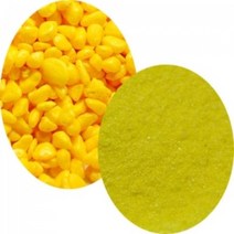 [칼라샌드] 노랑 칼라색사 규사 색모래 (1봉지 1Kg) 원예 수경재배 화분용 어항 수조관 바닥돌 꾸밈돌 원예 원데이클래스(14개 이상 주문시 발송 가능)