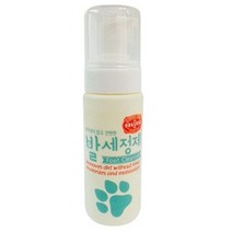 오가니쉬 애견 발 세정제 베이비파우더향, 150ml, 2개