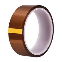 uxcell Heat Resistant Tape - High Temperature Heat Transfer Tape Polyimide Film Adhesive Tape 30mm x, 1