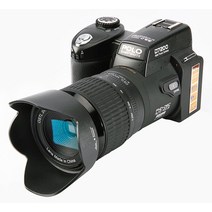 DSLR 카메라 입문용 24x 광학 줌 전문 dslr 사진 자동 초점, 손전등이 아닌, SD 카드 없음