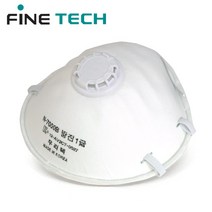 3M 파인텍 방진 방역 산업용 공업용 벨브 필터 1급 2급 마스크, 04_우리텍 1급 N7000B 20개