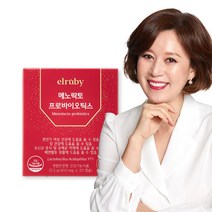 [본사] 휴온스 박미선 갱년기유산균YT1 엘루비 메노락토 프로바이오틱스 1개월분 30캡슐 1박스