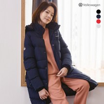 루시앙스포츠 폭스바겐 남여공용 하이넥 헤비 롱패딩 점퍼