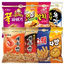농심 대용량 스낵 지퍼백 새우깡 포스틱 꿀꽈배기 자갈치 오징어집 조청유과 감자깡, 자갈치 286g, 286g, 1개