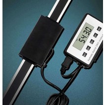 고정밀 디지털 눈금자 두께 측정기 단차 게이지 틈새, 원형 스크린 외부 눈금자 0-600mm