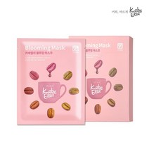 카베엘라 블루밍 마스크 팩 5매 _ 맑은 피부 광채 활력 스킨핏 저자극 시트 팩, 없음