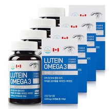 상상바이오 루테인 오메가3 플러스 1200mg, 110.7g, 4병