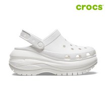 크록스 클래식 메가 크러쉬 클로그 공용샌들 207988-100
