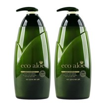 (2개)로제 에코 알로에 헤어 샴푸 760ml, 색상:단일상품