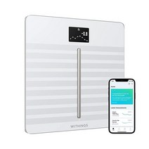 Withings / 노키아 | 바디 카디오 - 심장 건강 및 바디 컴포트 스마트 폰 앱을 통한 디지털 Wi-Fi 체중계 WBS04b-White-All-Inter 1, Body White