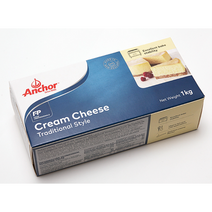 앵커크림치즈 1kg4개입, 단품