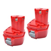마키다배터리호환 마키타 무선 드릴용 충전식 1200 6271D 12V 3000mAh, 2.2Piece