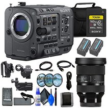 소니 fx6 풀프레임 시네마 카메라(본체만)(ilme-fx6v) + 시그마 24-70mm f2.8 렌즈(578965) + 160GB 메모리 카드 + bp-u35 배터리 + 필터 키