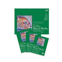 스트라스모아 S4 toned blue 믹스메디아 패드 스케치북 크로키북 드로잉, 15x21cm