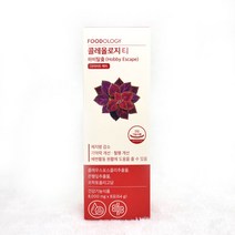 푸드올로지 콜레올로지 티 마시는 빨간맛 16일분 8포X2개 전용보틀 2개 증정