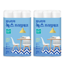 녹스 프라임 데코 재생펄프 3겹 롤화장지 30 m, 30롤, 3개