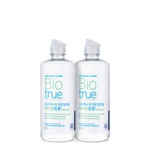 바슈롬 바이오 트루 렌즈 보존액, 2개, 300ml