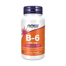 나우푸드 B-6 100mg 캡슐, 100개입, 1개