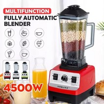 스파이럴 믹서기 초고속 진공 블렌더 대형 소형 휴대용 업소용 만능 얼음 4500w 전문 헤비 듀티 상업용 믹서 과즙 짜는기구 스 스무디 콩 커피 메이커 주방 용품텀블러 358, 협력사, au 플러그