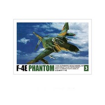 1144 전투기 조립 모델 F14 TOMCAT F15 이글 F/A18 호넷 군용 항공기 그림 미니어처 장난감, [03] F-4E