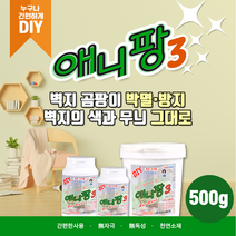 곰팡이 제거 방지 벽지가구 투명페인트 반영구적 간편시공 요물애니팡3 DIY 500g