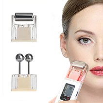 Microcurrent 얼굴 마사지 기계 피부 강화 트리니티 Iontophoresis 리프트 주름 제거 토닝, 한개옵션0