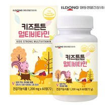 일동생활건강 키즈튼튼 멀티비타민 60정 3병 6개월분