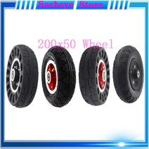 200x50 전기 스쿠터 휠 8 인치 8x2 휠 KUGOO S1 S2 S3 C3 폴딩 밸런스 차량 스페어 스피드 웨이 미니 4 프로, [11] Aluminum wheel