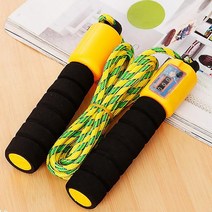 카운터 줄넘기 자동 숫자세기 체크 확인용 유산소운동 홈트 트레이닝 연습 훈련, 숫자줄넘기