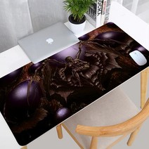마우스장패드스타 크래프트 마우스 패드 게임 매트 게이머 키보드 데스크 테이블 카펫 xxl 900x400 컴퓨터, 02 2_02 300x700x2mm