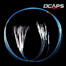 원터치 갈치틴셀바늘 채비 축광튜브묶음 갈치바늘 갈치낚시 낚시용품