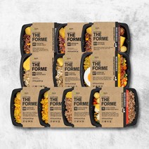 더포르미 시즌2 10종10팩 세트 맛있는 영양잡곡밥 간편 직장인 점심 냉동 한끼 도시락, 255g, 10팩
