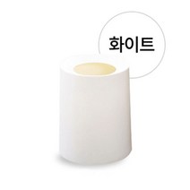 사무실 쓰레기통 무지 원형 실내 휴지통 12L 화이트, 쿠팡 블랙