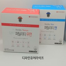 닥터 퍼틸리티 우먼 + 맨 세트 30포 임신준비 임신전 여성 남성 엽산 종합 영양제