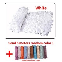 야외차양차광막그늘막 더블 보강 그물 사냥 훈련 네트 커버 자동차 텐트 멀티 사이즈, white+1.5x9m