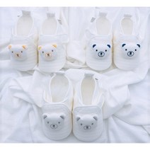달콩베이비 곰인형 벨크로 덧신 유아덧신 신생아덧신 보행기신발 만삭촬영 아기선물 아기신발 100일선물 돌선물