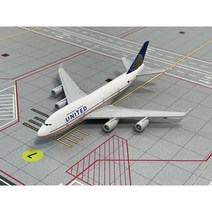 비행기 모형 다이캐스트 1:400 항공기 모형 대한항공 아시아나항공 외 28종 16cm 1:400, 모형 유나이티드 B747