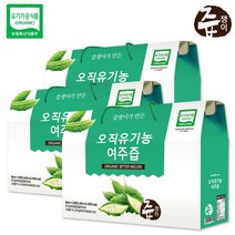 즙쟁이 오직 유기농 여주즙 3박스 90포, 상세 설명 참조, 단일옵션