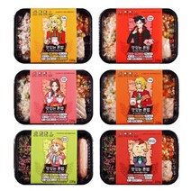 다이어트도시락 저탄고지 식단 편의점도시락, 품격세트_6팩